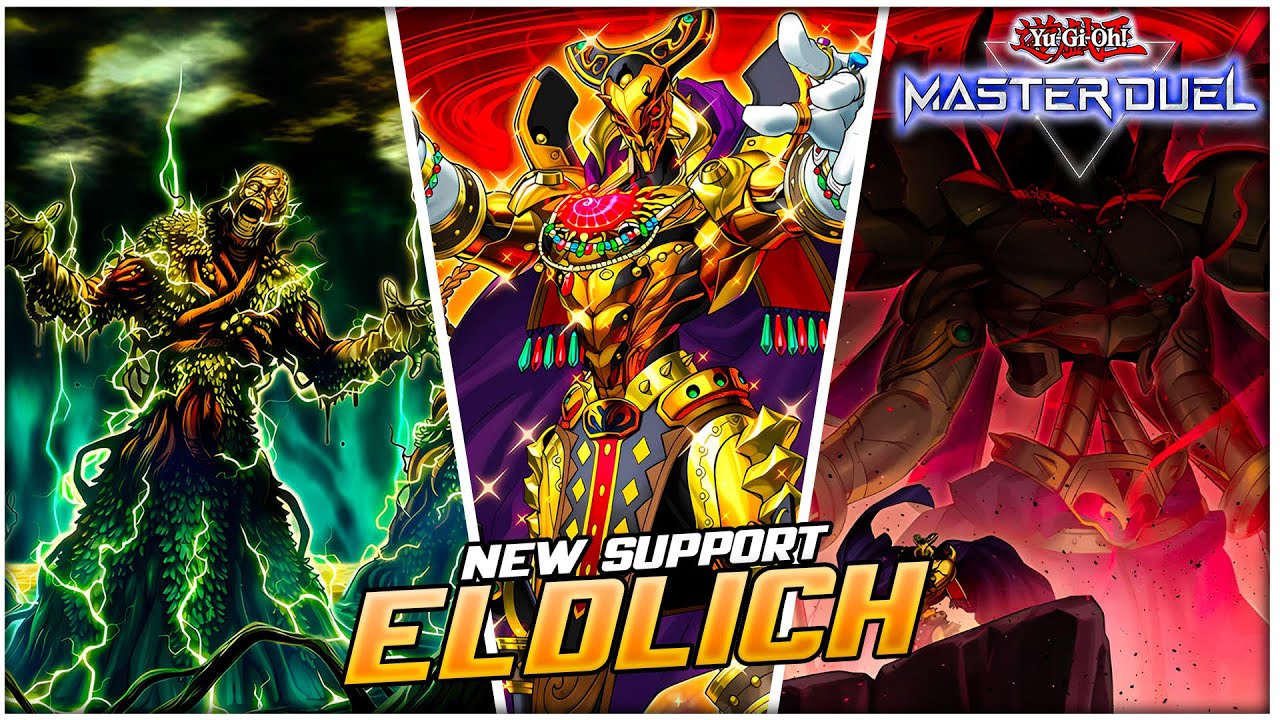 NEW Eldlich Support! Eldlich Deck - Sudden Thunder Swamp | Yu-Gi-Oh! Master Duel