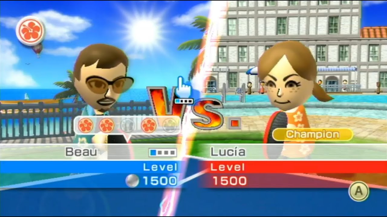 [WORLD RECORD] Wii Sports Resort Ping Pong All Stamps Speedrun in 16:35