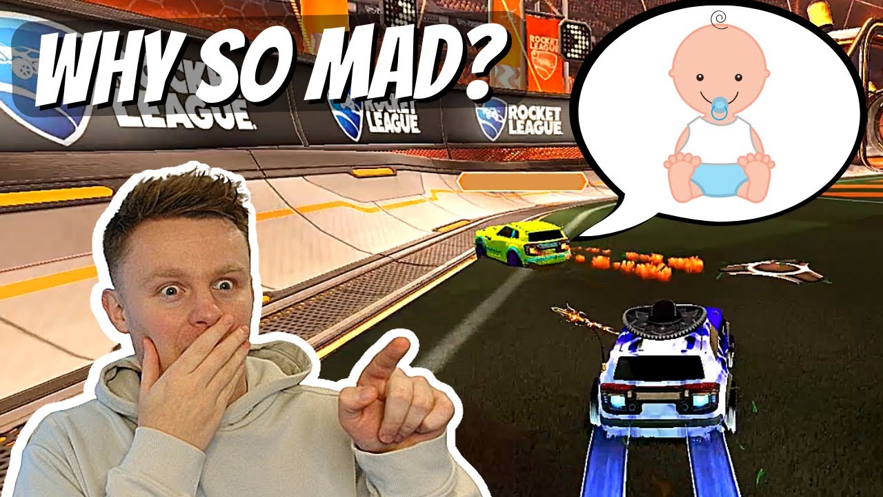 WHY ARE THEY SO TOXIC? - Rocket League Ranked Doubles
