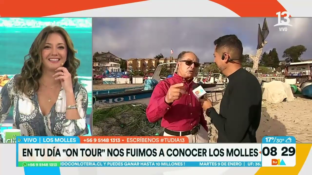 Tu Día "On Tour" viajó hasta Los Molles | Tu Día | Canal 13