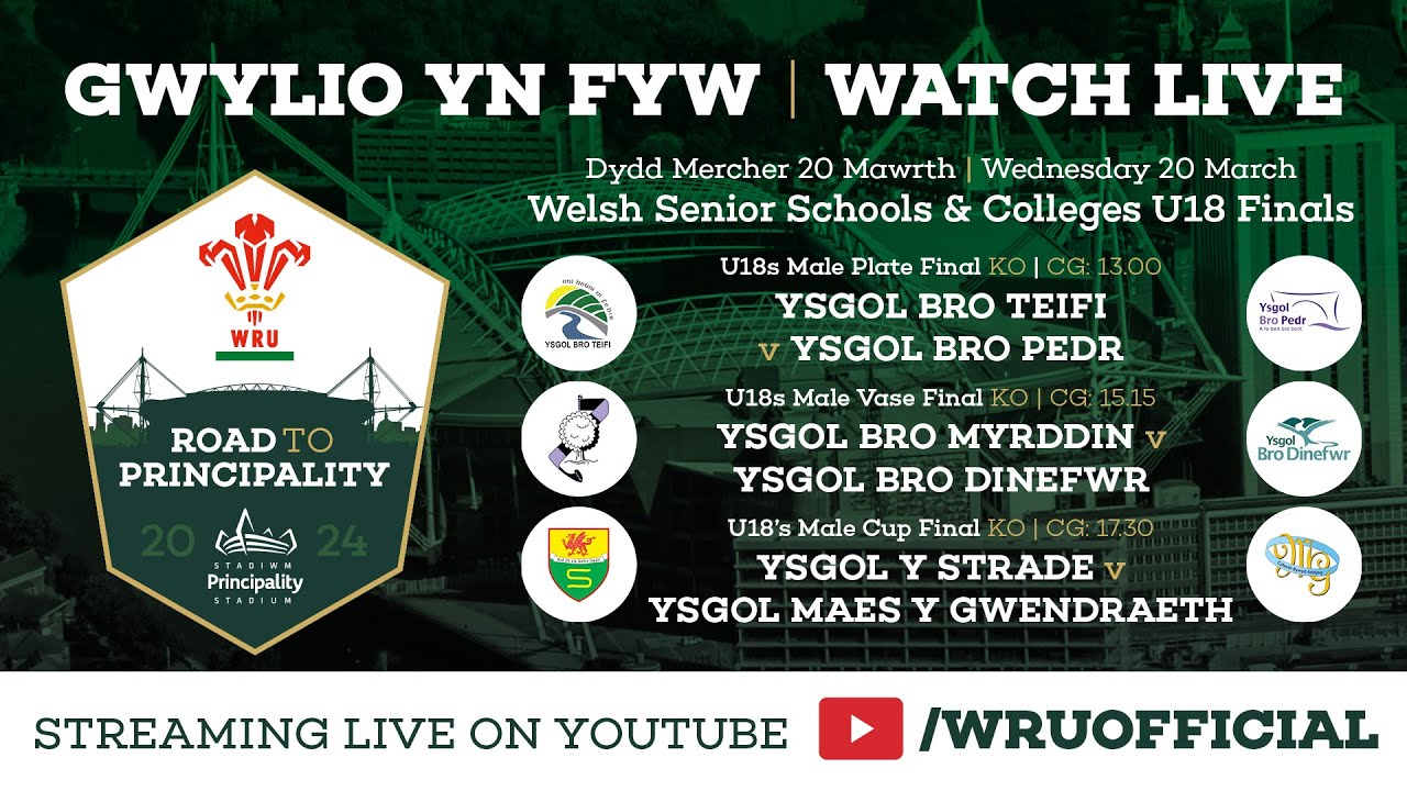 Road To Principality - 20th March | WRU TV