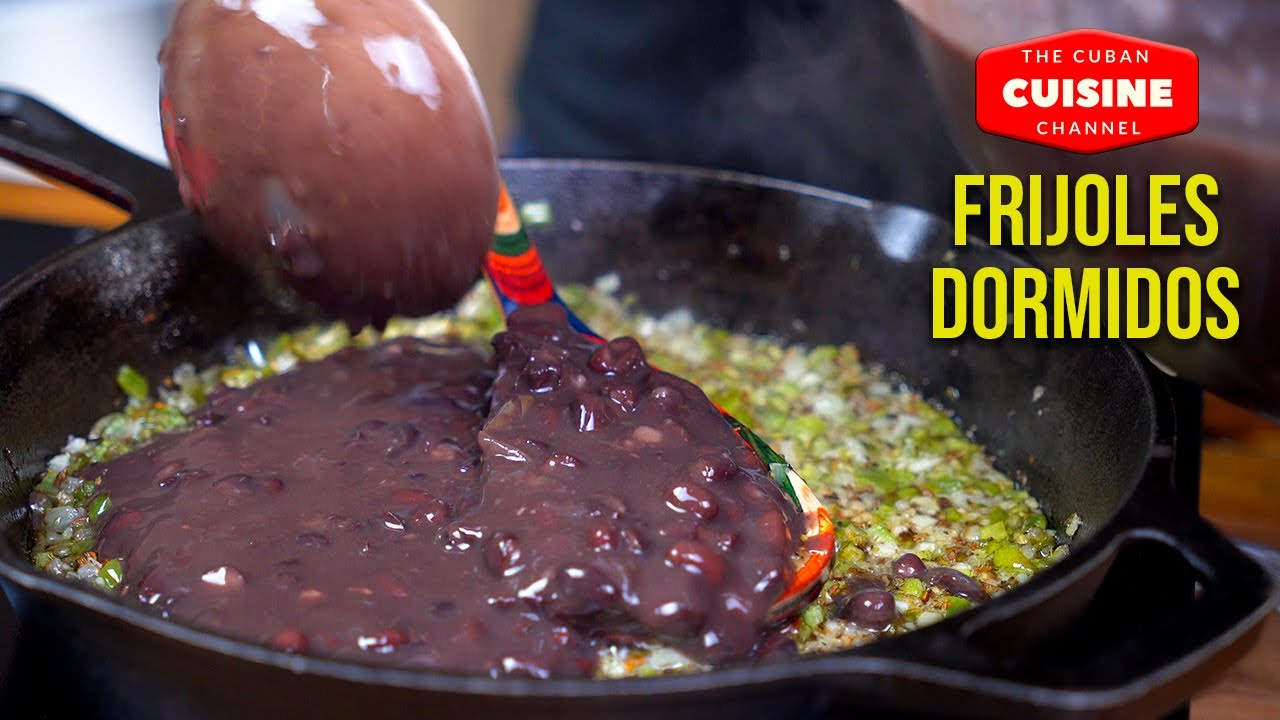 🚀 FRIJOLES NEGROS DORMIDOS CUBANOS .