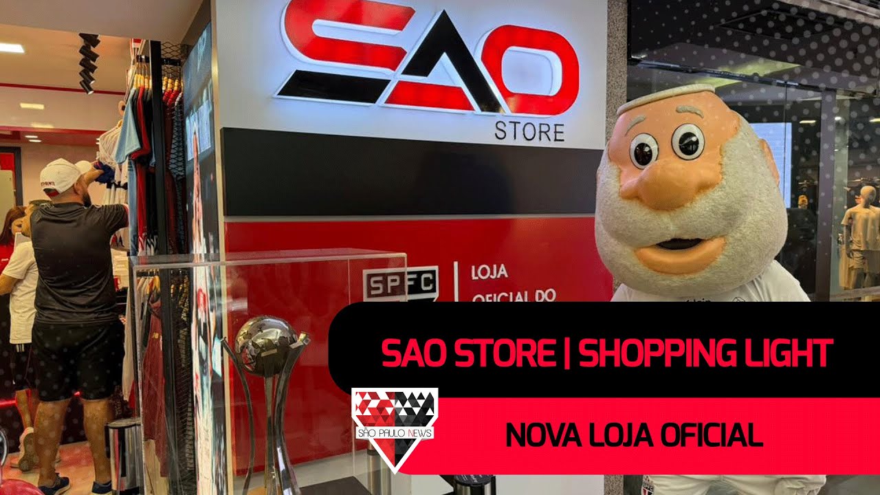 SAO Light | Nova loja do S&atilde;o Paulo no Shopping Light