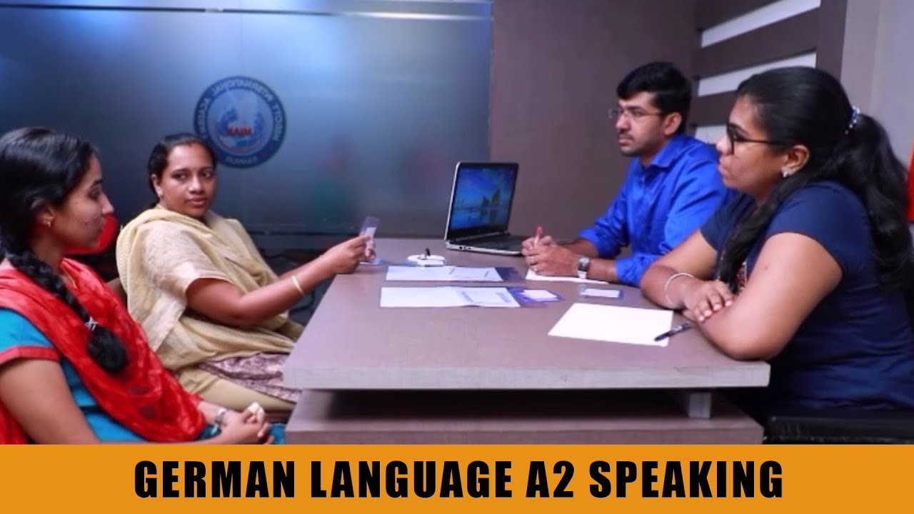 German A2 Speaking Video | German Language Coaching in Kerala