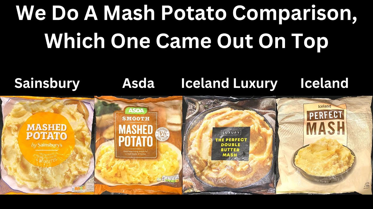 We Do A Mash Potato Comparison, Which One Came Out On Top