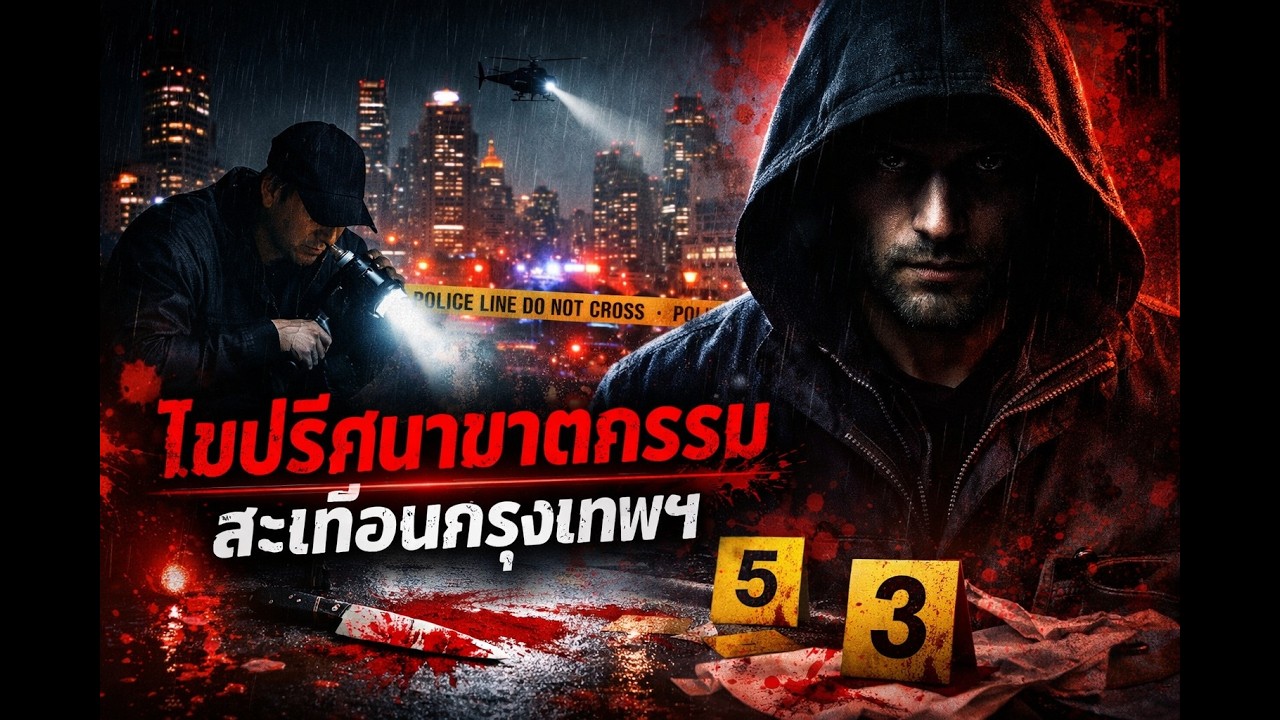 คืนสยองกลางกรุงเทพฯ – คดีฆาตกรรมสุดโหดที่สะเทือนประเทศไทย