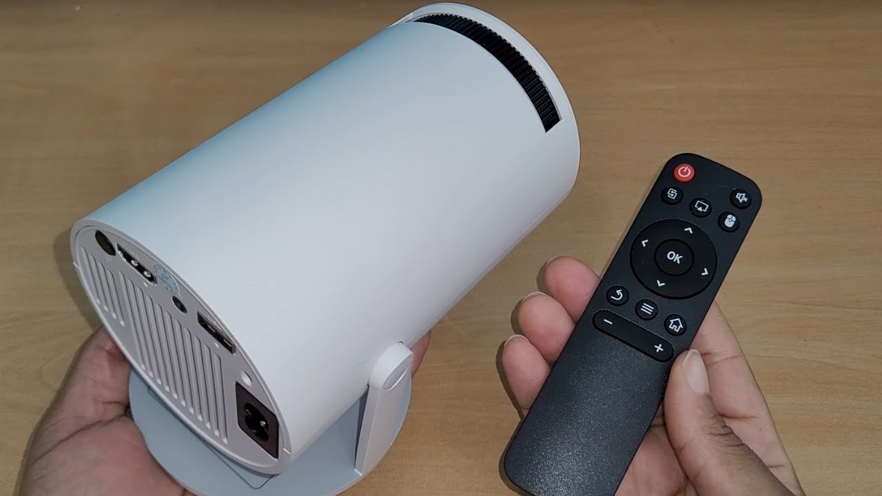 projetor hy300 pro bom e barato como configurar
