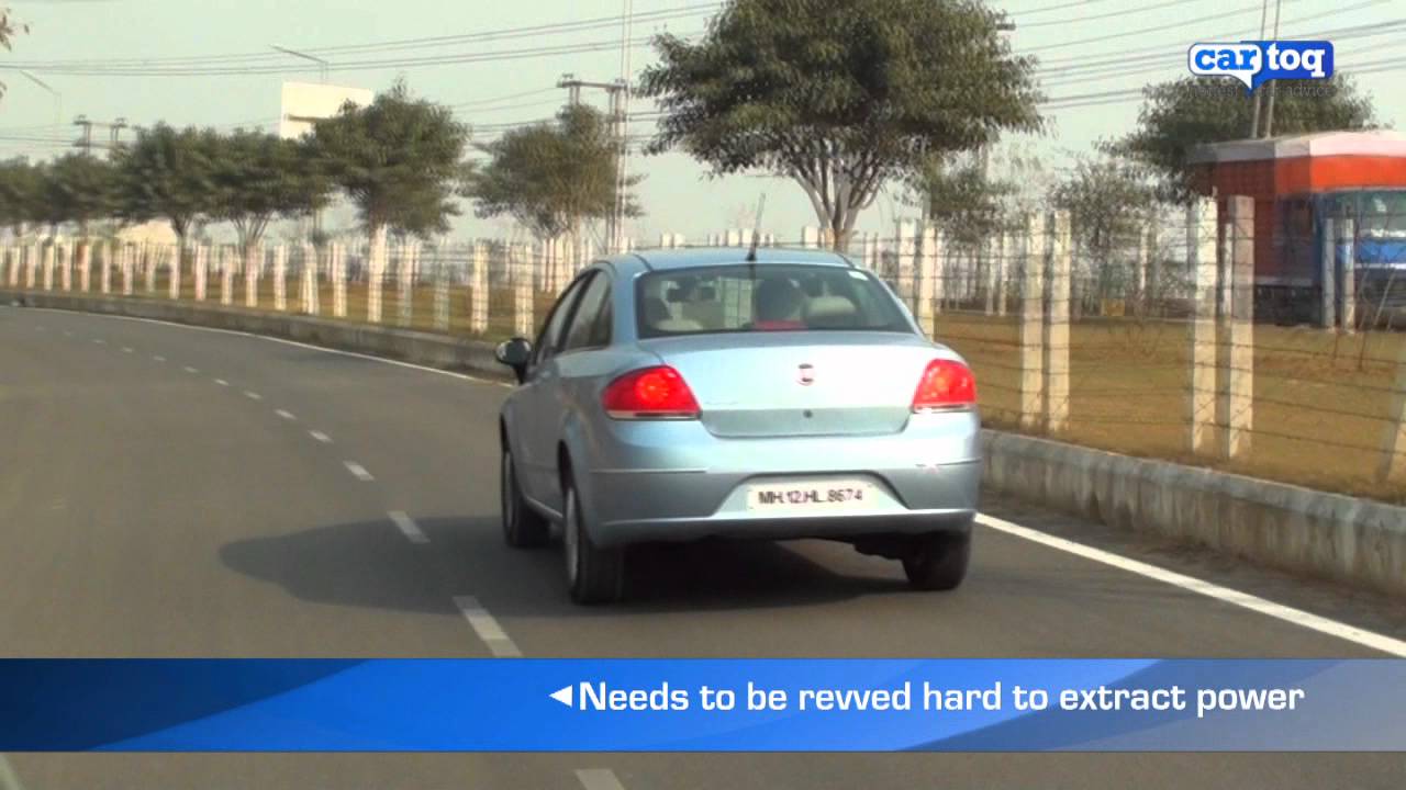 2012 Fiat Linea Road test Review by CarToq.com