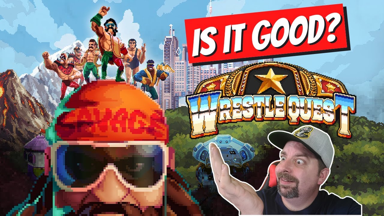 WrestleQuest! A Turn Based Wrestling RPG?! GAMEPLAY DEMO!