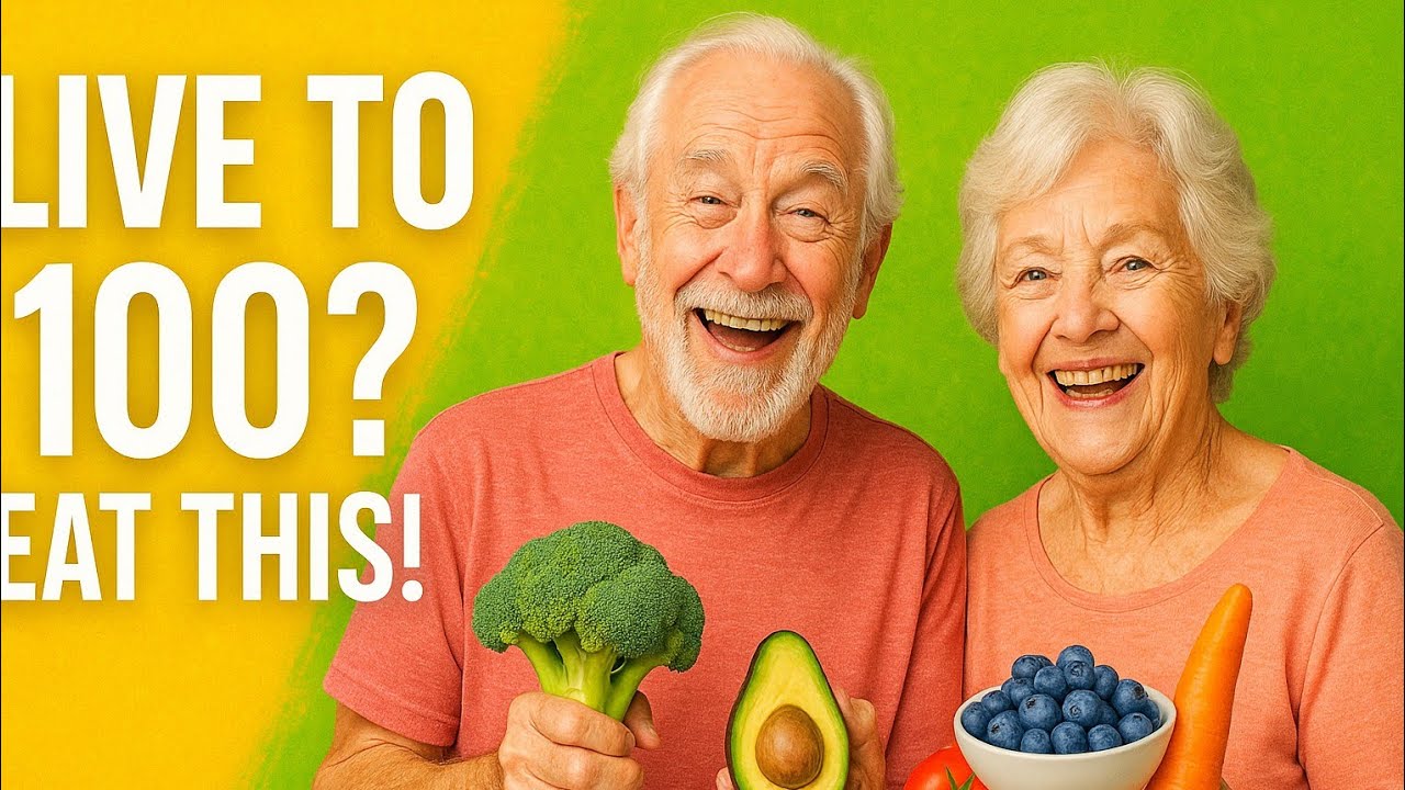 🌿 The Surprising Foods Helping Seniors Live to 100