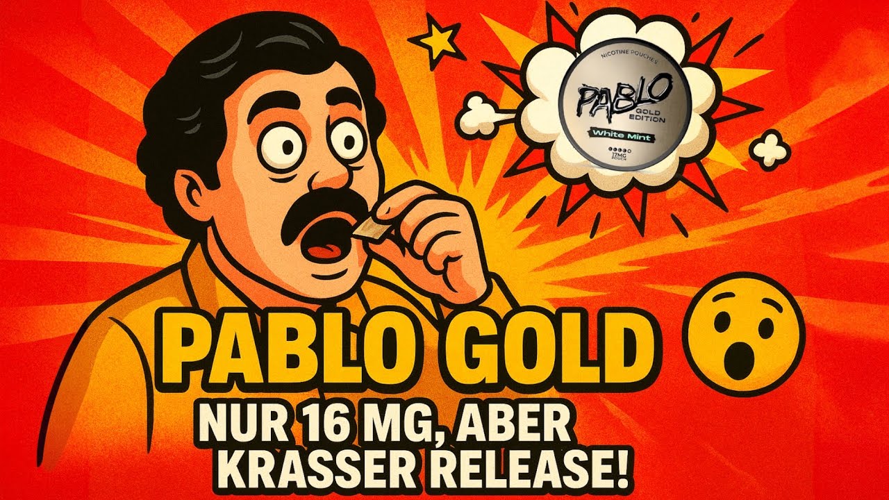 Brandneu!! Pablo Gold - 16mg aber krasser Release!! 😵 Wir haben sie getestet