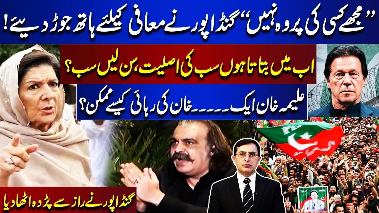 Gandapur Criticise Aleema Khan | 