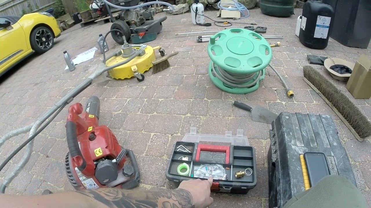 My pressure washing set up van tour and maintenance
