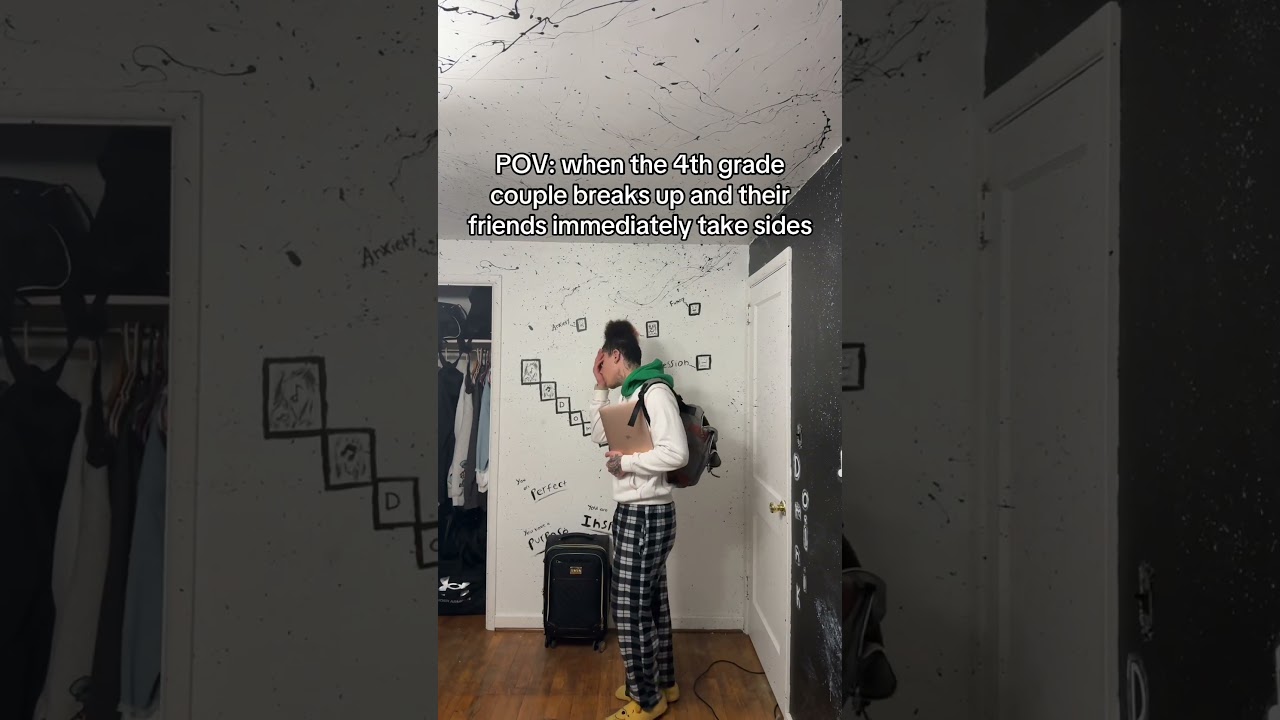 POV: the 4th grade couple breaks up and the friend group chooses sides #POV #Relatable #Shorts