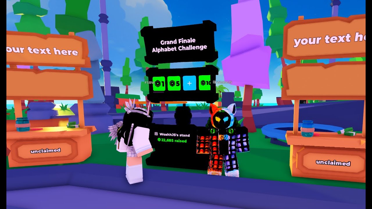 ROBLOX Pls Donate, But I'm Giving Robux.. (Alphabet Version) [Day #27]