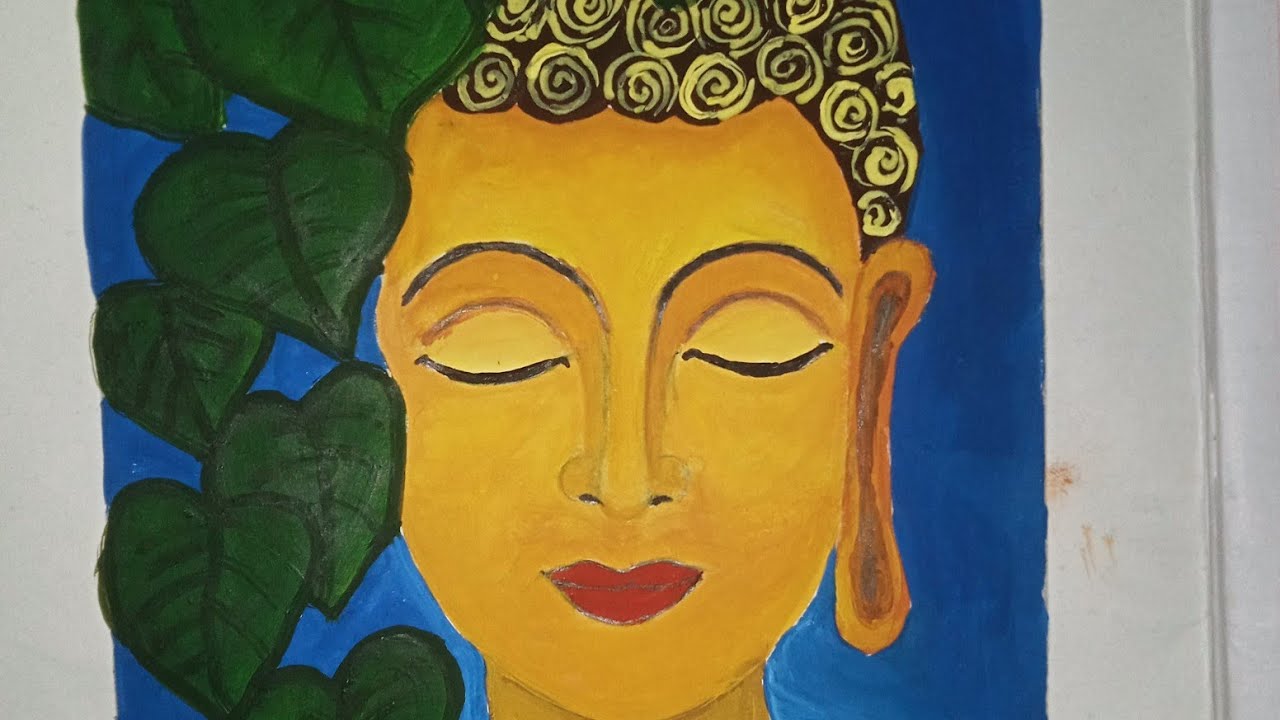 Buddha painting 🎨🖌️
