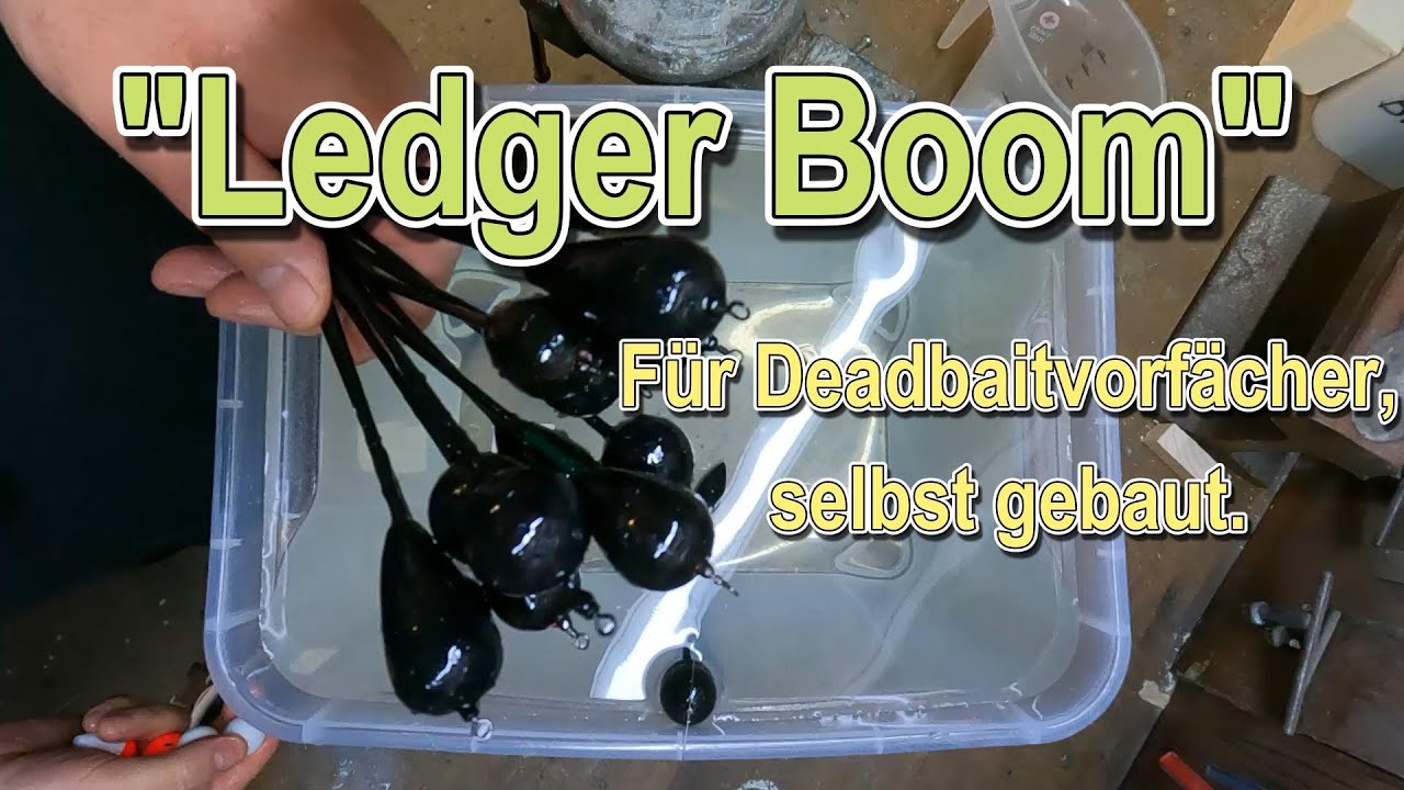 Ledger Boom, zum Deadbaitangeln, selbst gebaut. #Hecht #Zander #Aal #Deadbait