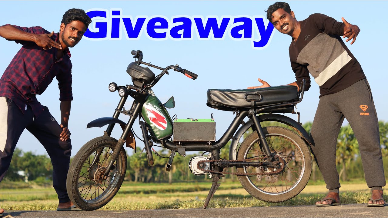 This Bike Runs Without Petrol And Diesel | பெட்ரோல் இல்லாமல் ஓடும் பைக் | Giveaway