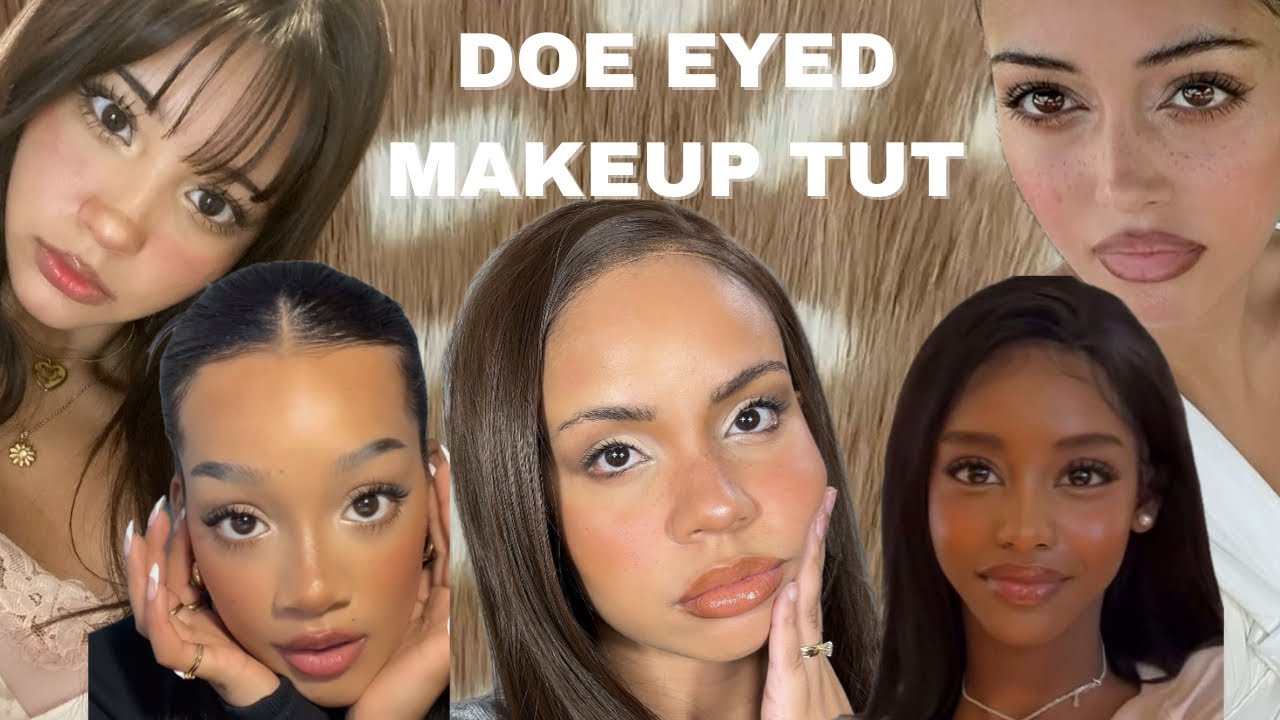 bambi eyes makeup look made easy