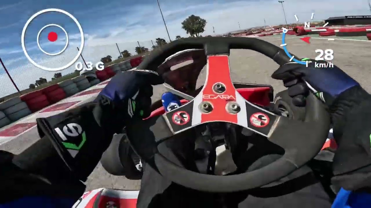 Probando por primera vez un Kart 2T 125c.c en Gilesias Karting