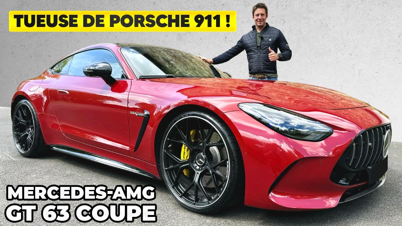 Essai Mercedes-AMG GT 63 2024 – Enfin mieux que la Porsche 911 ?