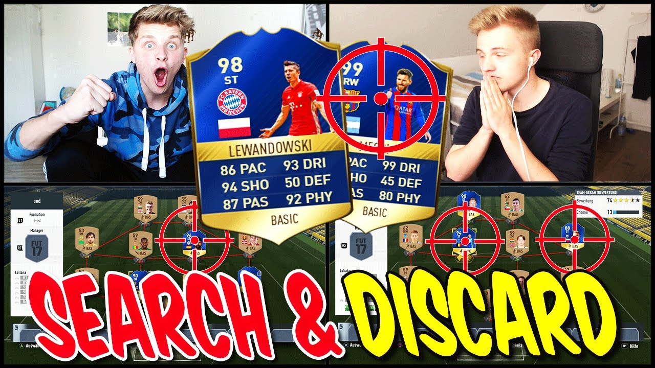 HEFTIGES TOTS SEARCH AND DISCARD BATTLE vs. FIFAGERMANY!! ⚽⛔️😝 - FIFA 17 ULTIMATE TEAM (DEUTSCH)