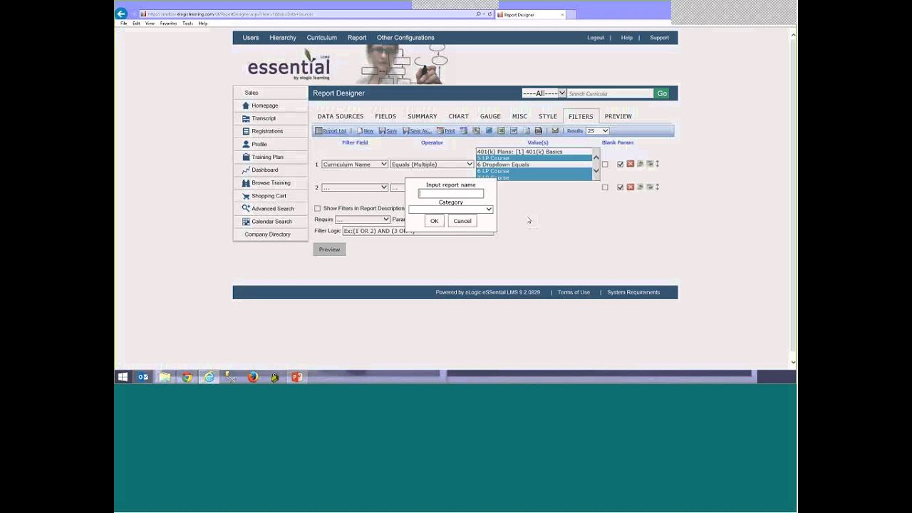 Ad Hoc Pivot Reports and Data Source Joins - eSSential LMS Training Webinar
