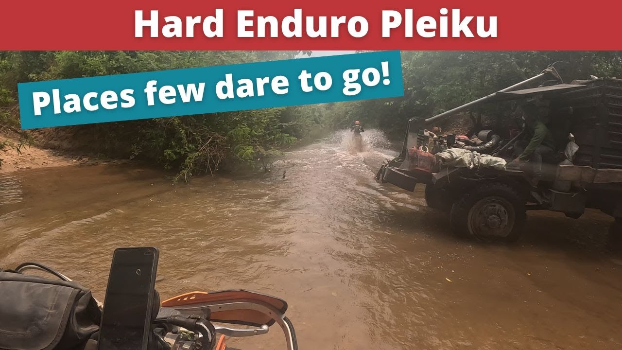 Hard Enduro in Pleiku Vietnam