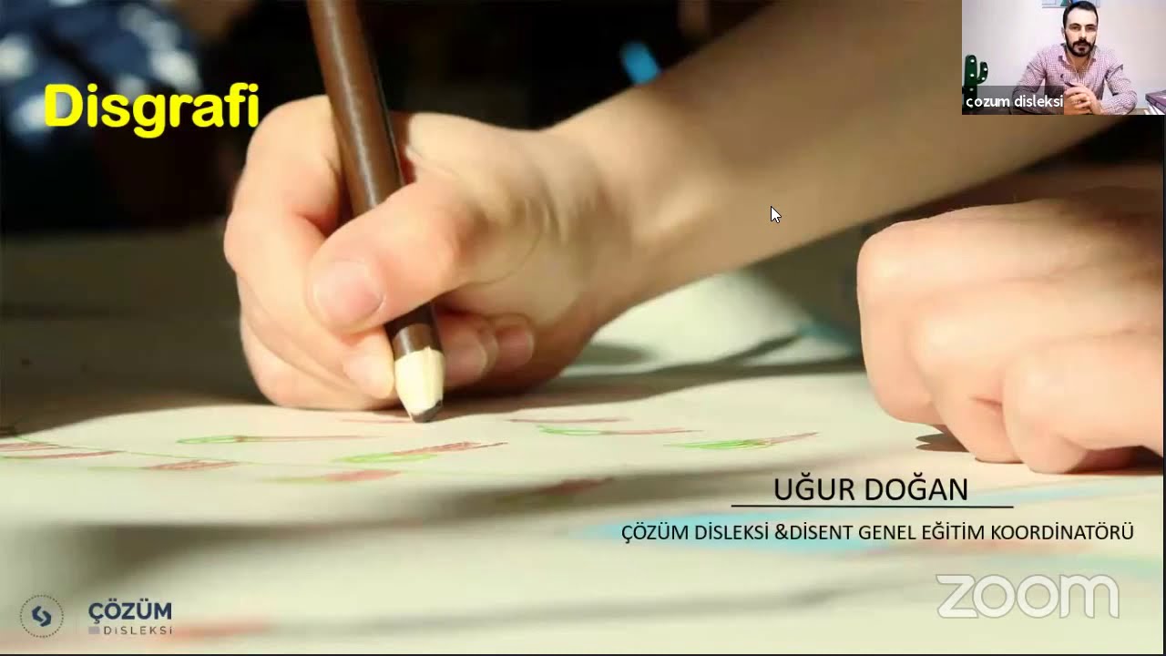 Uğur Doğan - Yazma Bozuklukları (Disgrafi) Tanılama/Müdahale   www.cozumdisleksi.com