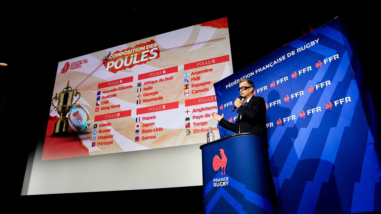 Coupe du monde 2027 : Les coulisses du tirage avec Fabien Galthié