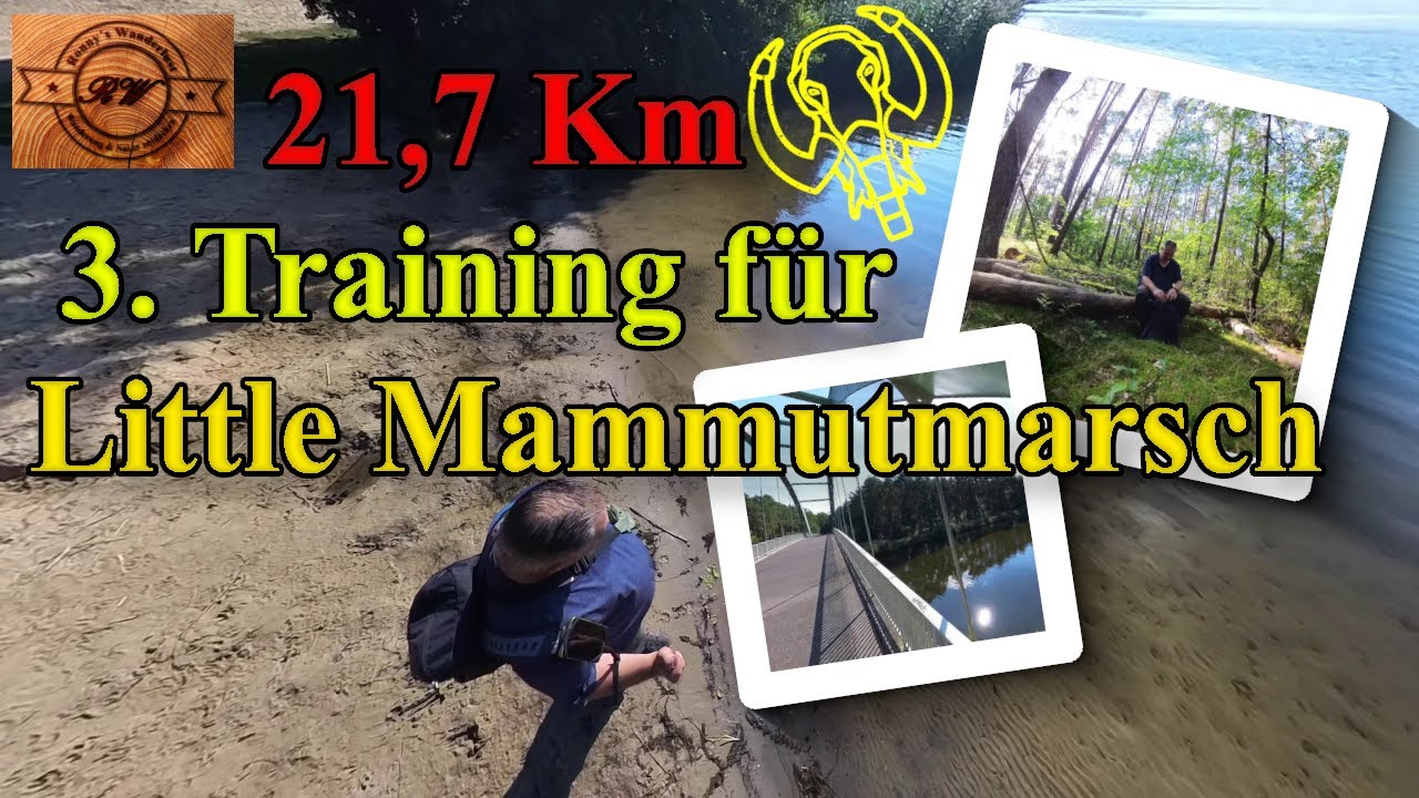 3. Trainingsmarsch | 21,7 Km | Oranienburg nach Lehnitz | Brandenburg