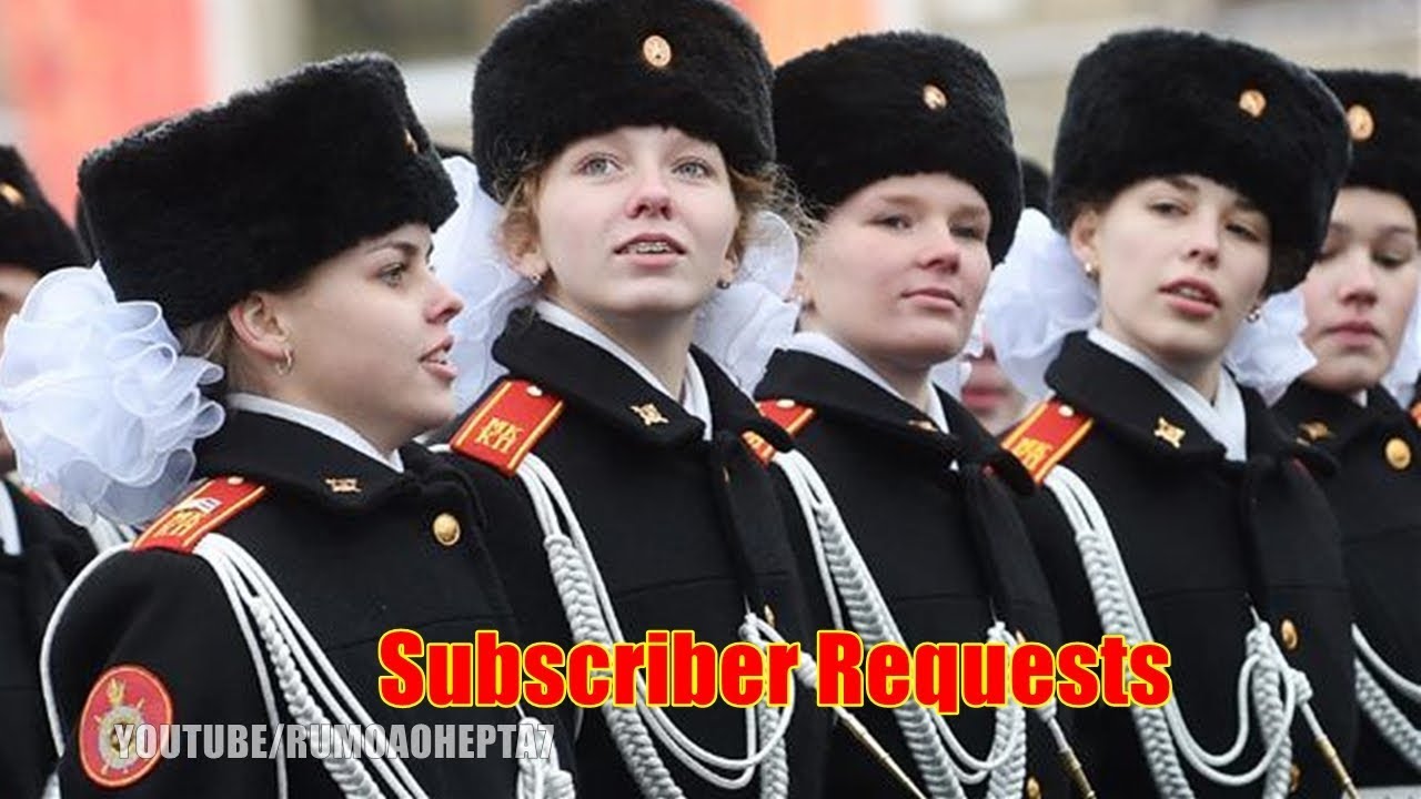 Russian Military Parade 🎵 MUSIC: My Moscow (English Subtitles) - Моя Москва - Anthem of Moscow