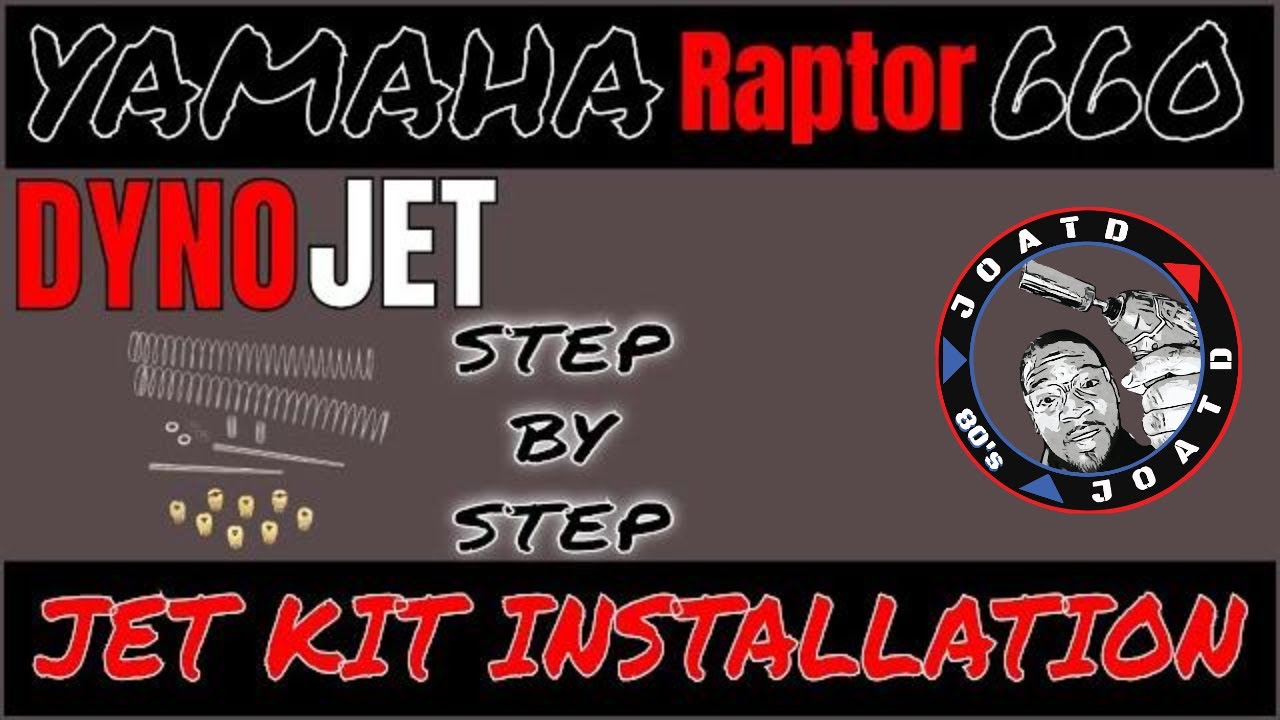 Установка комплекта Dynojet для Yamaha Raptor 660