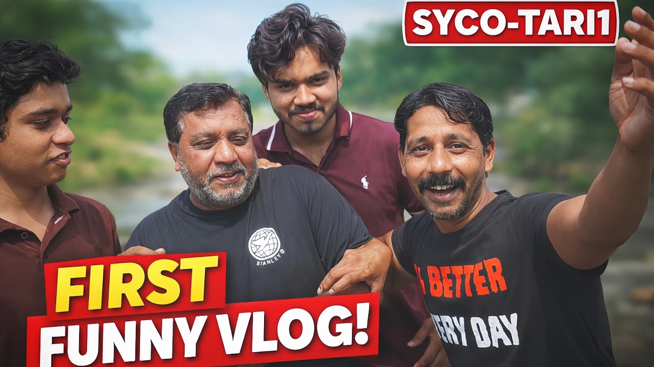 My First Funny Vlog on YouTube |Syco-Tari1|