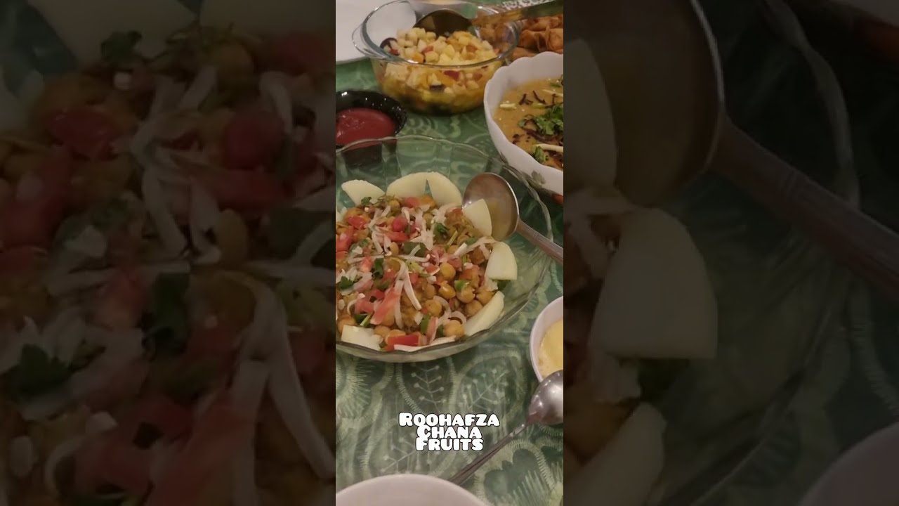 Pakora | chana | haleem | fruit chaat | custard | caramel | viral | like and subscribe