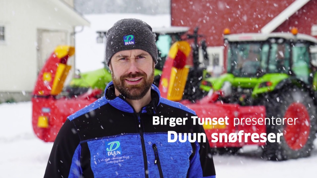 Presentasjonsvideo Duun VF V-fresere