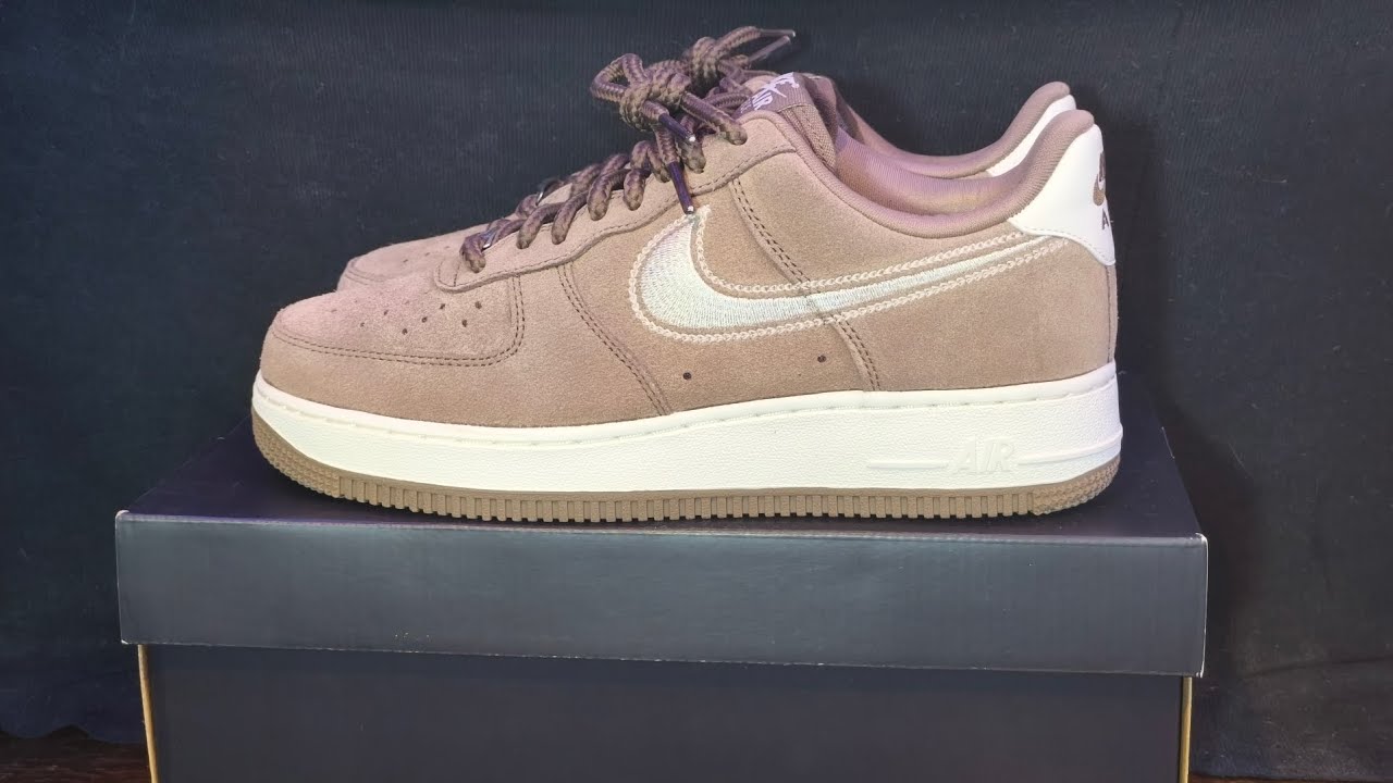 Air Force 1 '07 LV8 'Mink Brown Sail' Unboxing Review #nike #sneakers #af1 #airforce