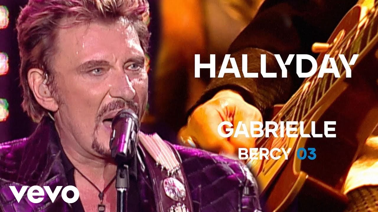 Johnny Hallyday - Gabrielle (Live Officiel Bercy 2003)