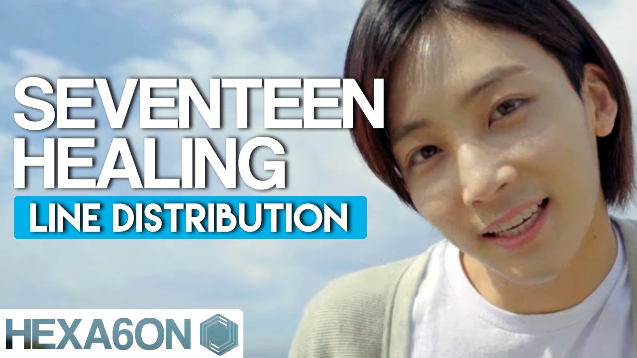 Seventeen - Healing Line Distribution (Color Coded)