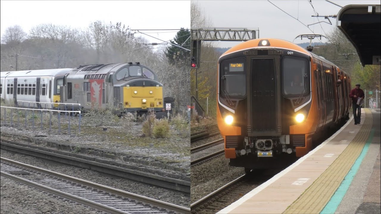 Trains at Northfield | 23/11/21 | 4K