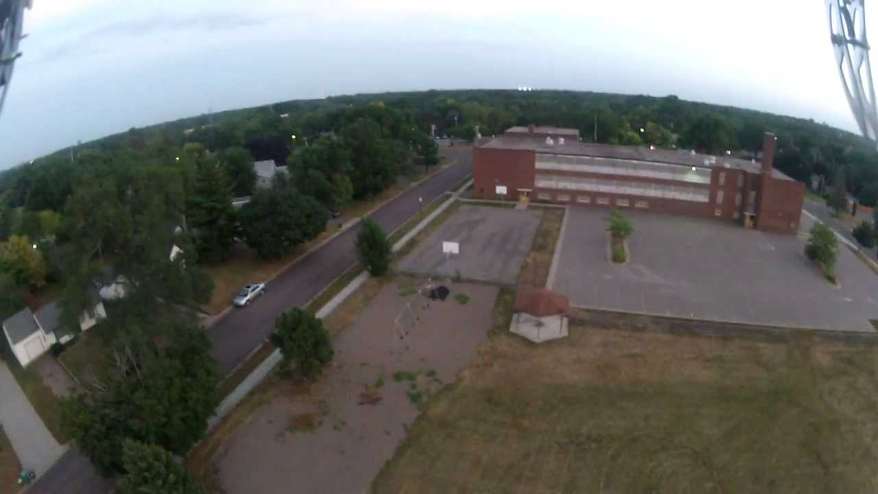 First Quad Flight Crash