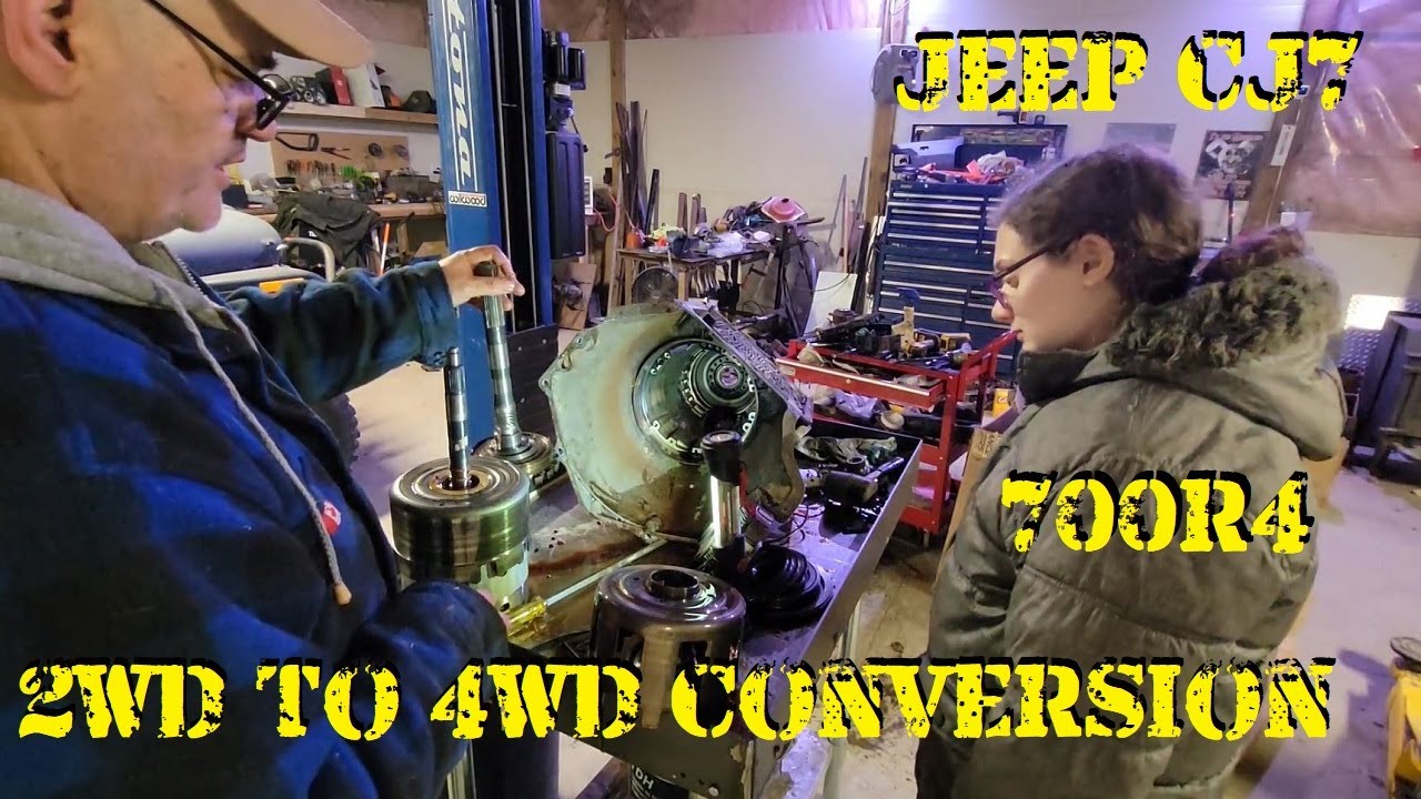 Converting a TH700R4 From 2wd To 4wd For The CJ7