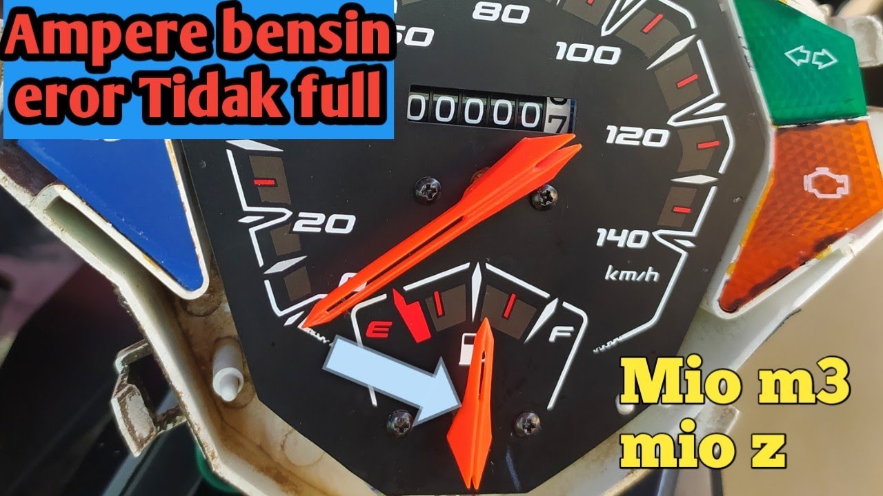 CARA KALIBRASI AMPERE BENSIN MIO M3