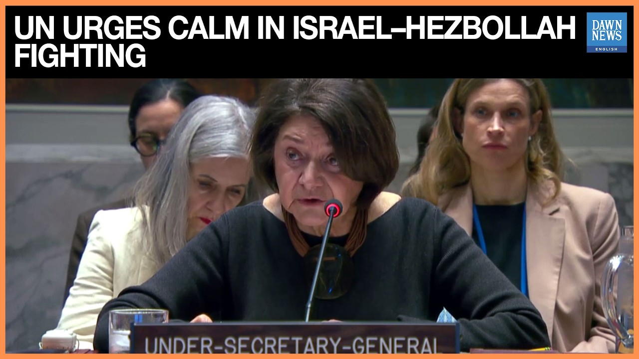 UN Warns of Escalation as Hezbollah–Israel Clashes Spread Across Lebanon | Dawn News English