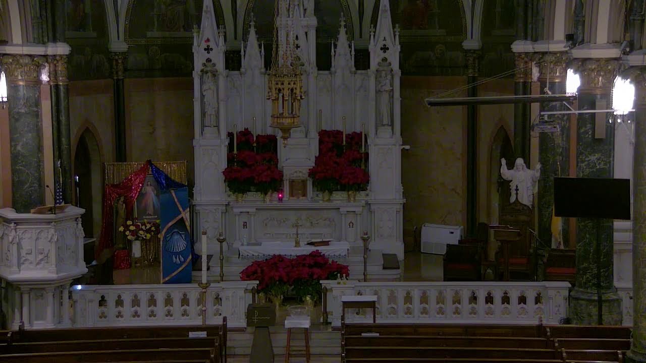 8:15 AM Holy Hour Devotion and Saturday Morning English Mass