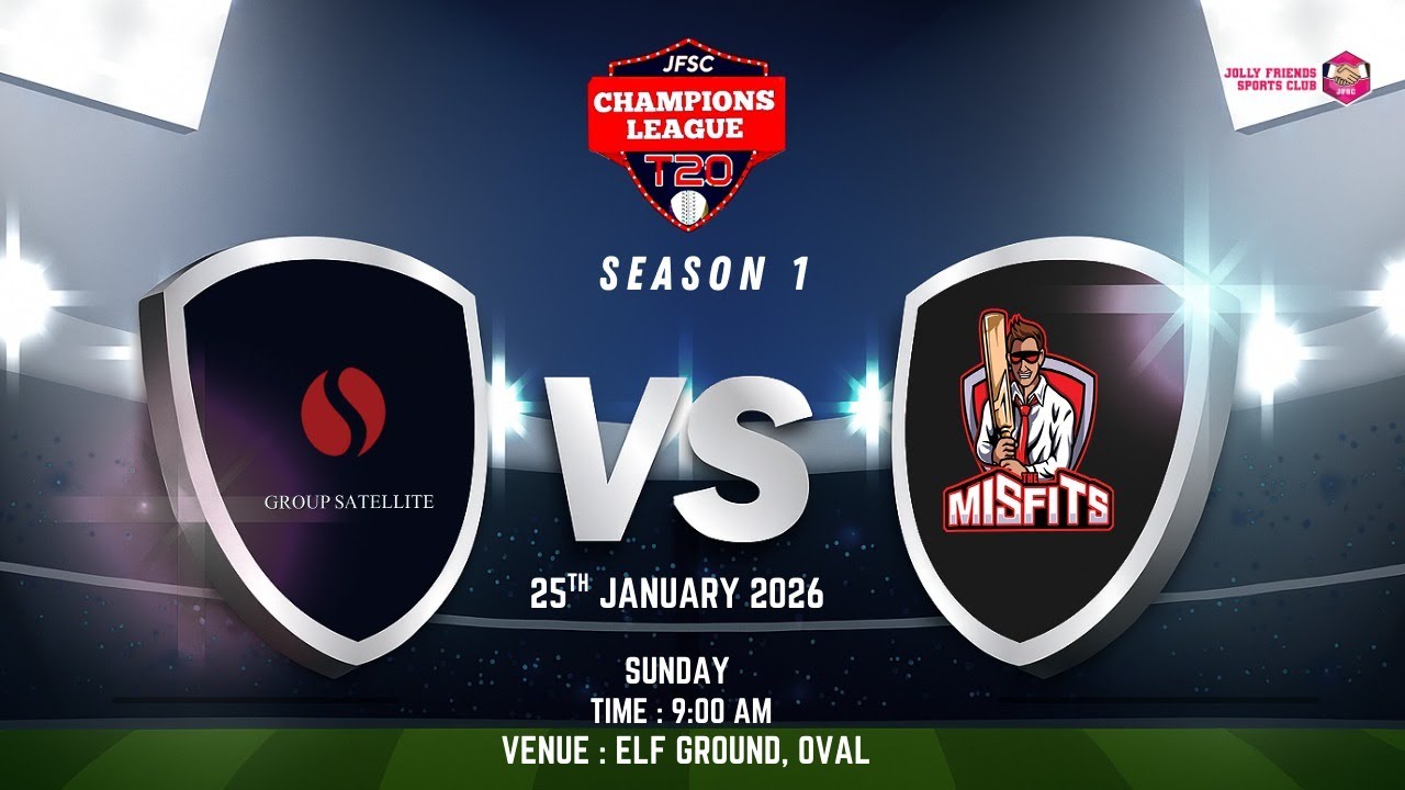 GROUPSATELLITE VS MISFITS | JFSC CHAMPIONS LEAGUE