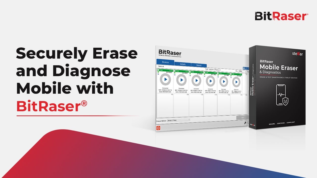 BitRaser Mobile Eraser & Diagnostics