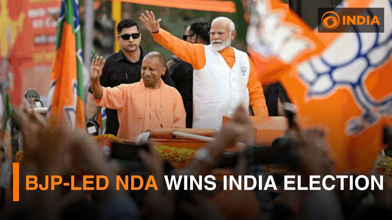 BJP-led NDA wins India election | DD India Live