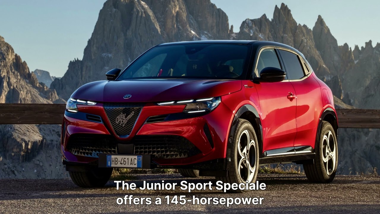 2026 Alfa Romeo Junior Sport Speciale: Italian Luxury Compact SUV