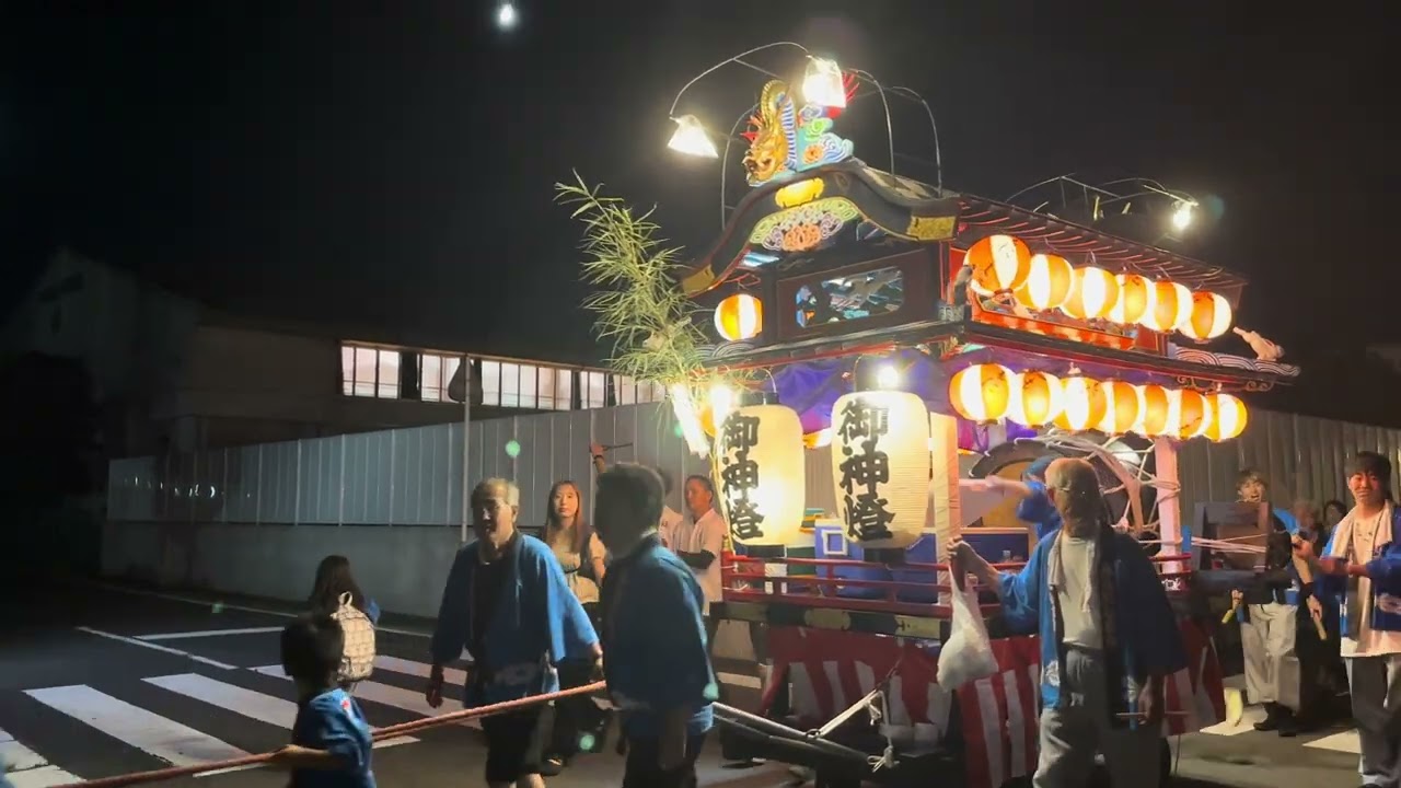 大分 萩原天神社 夏祭り 2023年